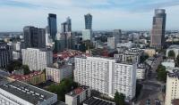 Photo of the buildings in Warsaw