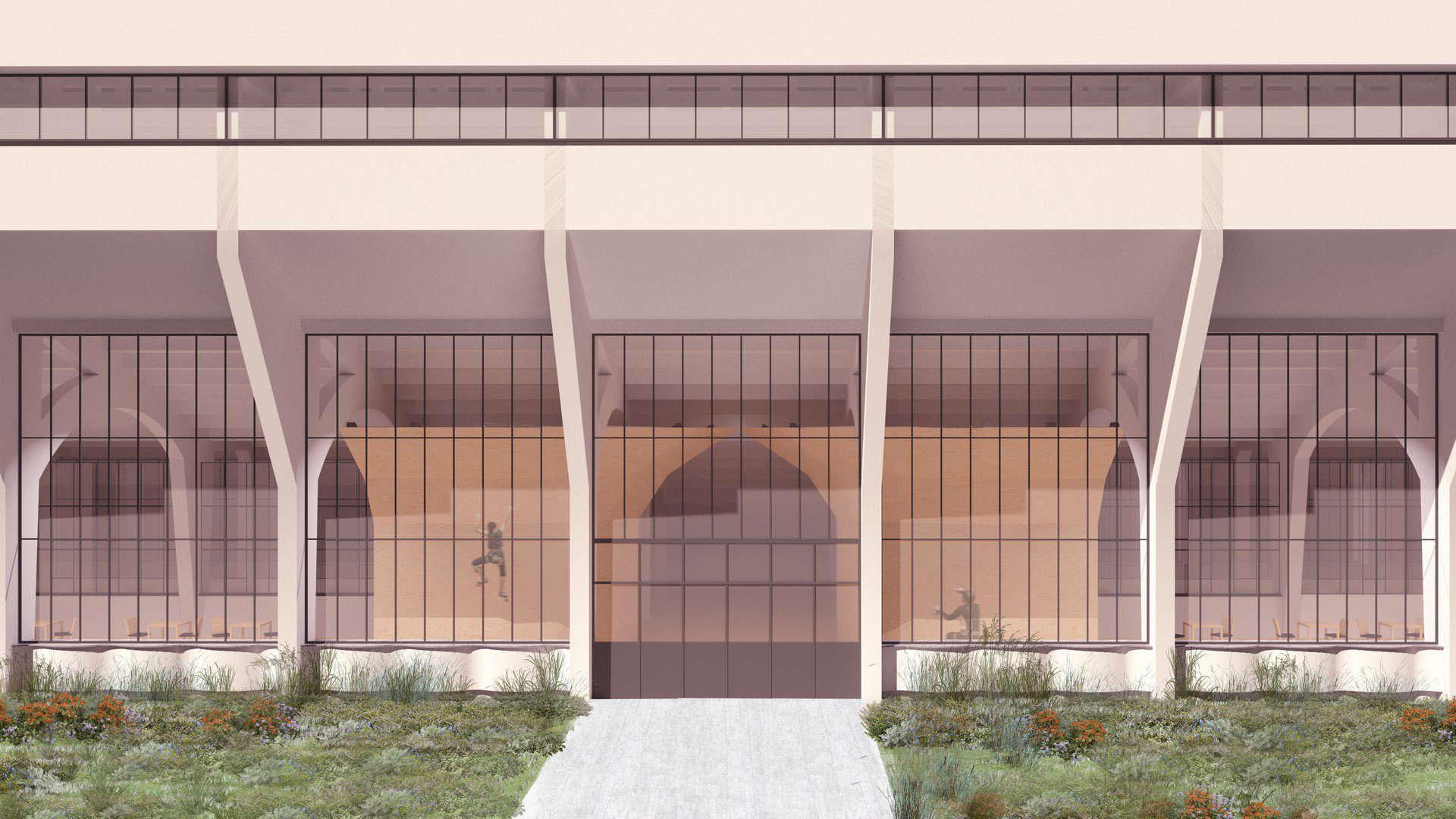 Alicja Sutkowska's project – a climbing hall