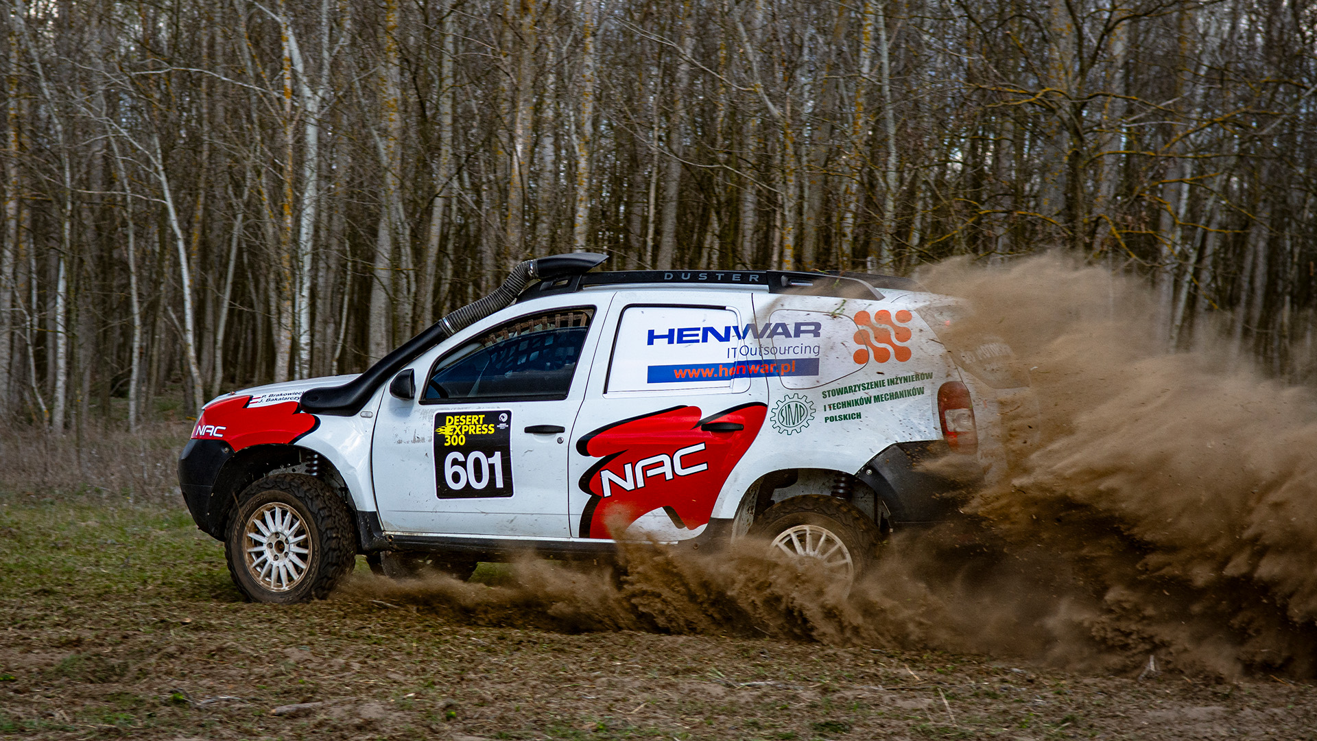 Dacia Duster of the Henwar SIMP crew