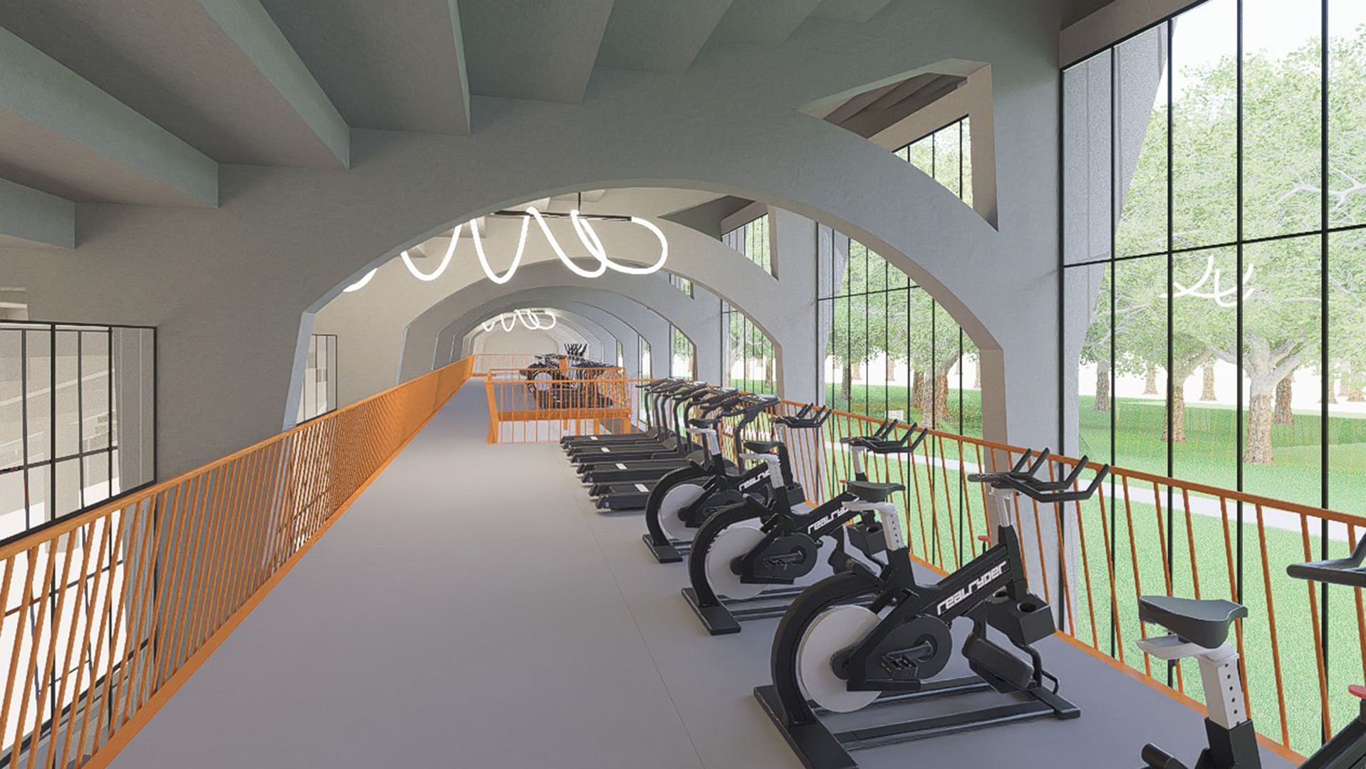 Karolina Celińska’s project - a state-of-the-art gym
