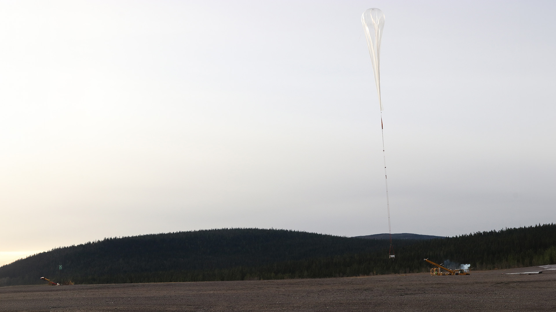 Launch of the BEXUS 35 Balloon with the CURiE Experiment