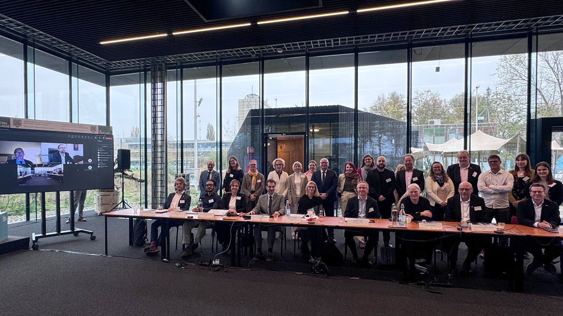 Meeting of the Board of Directors at the Delft University of Technology, photo by Anna Modrzejewska