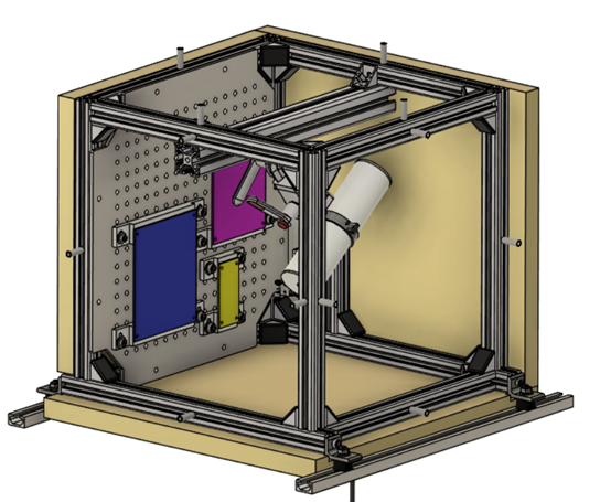 Model of the mechanical structure of our TOTORO module