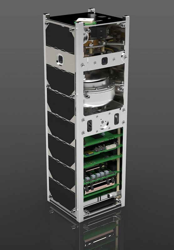 Satellite visualisation at the current stage of development