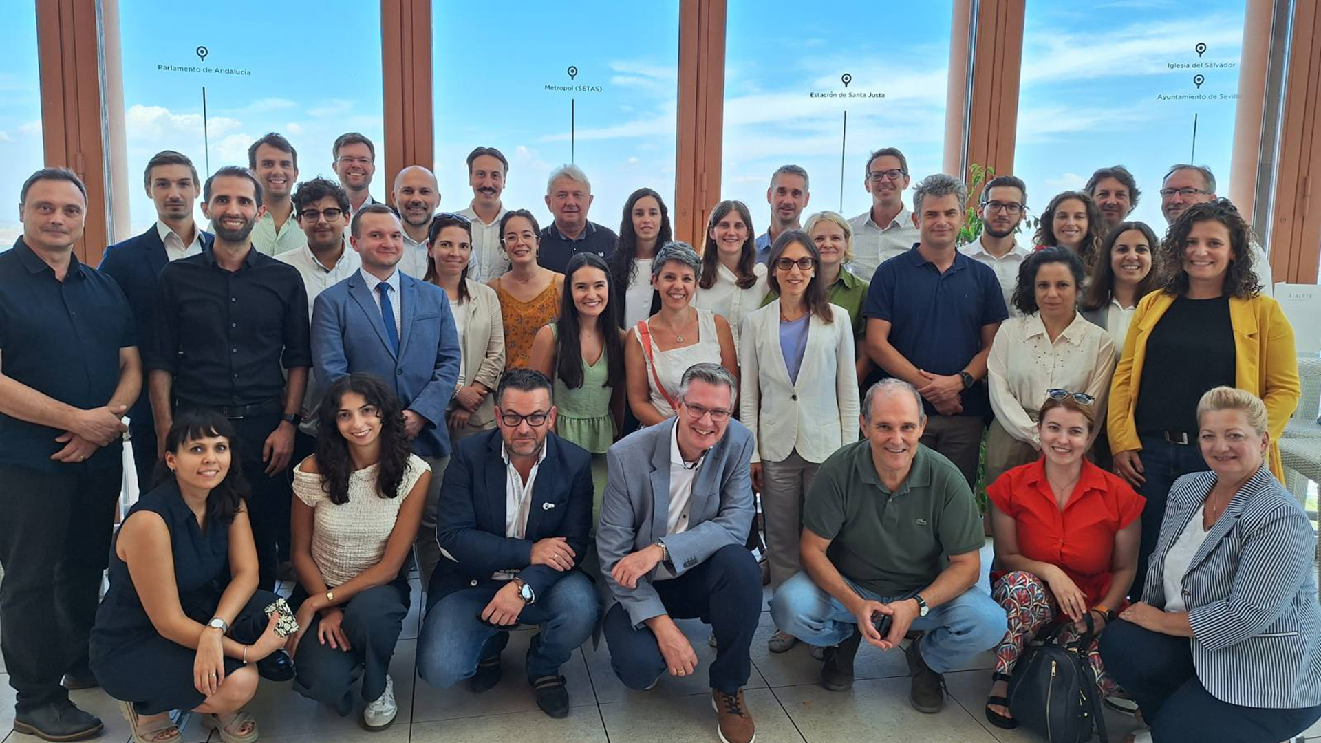 Representatives of the consortium of entities involved in the NEO-CYCLE project at the inaugural meeting in Seville on September 5, 2024