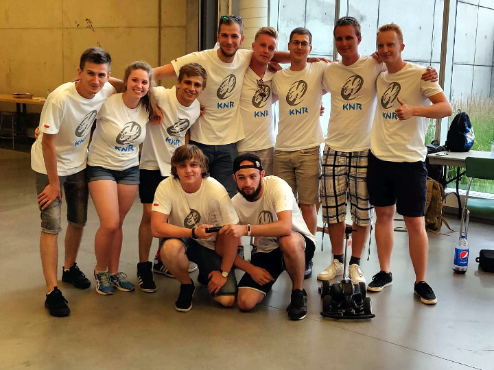 A strong team spirit are and have always been essential, photo by the Robotics Student Research Group