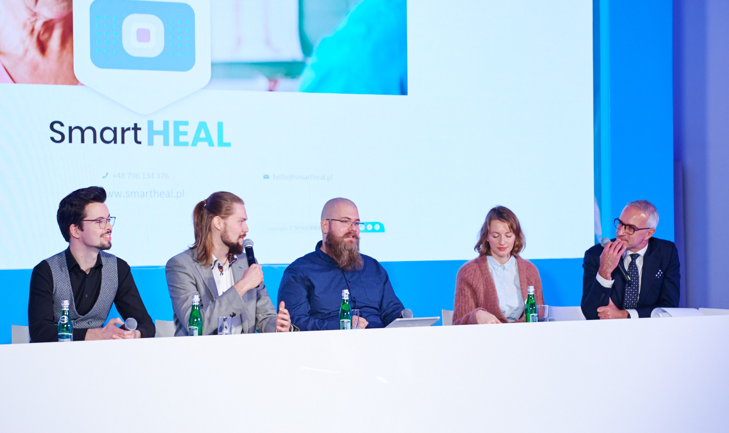 Photo of the participants of the conference during which the results of the competition were announced