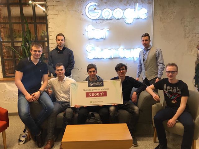 The DigiDocs Team finished as runners-up among 17 teams competing in the event; photo: courtesy of Gabriel Dymowski
