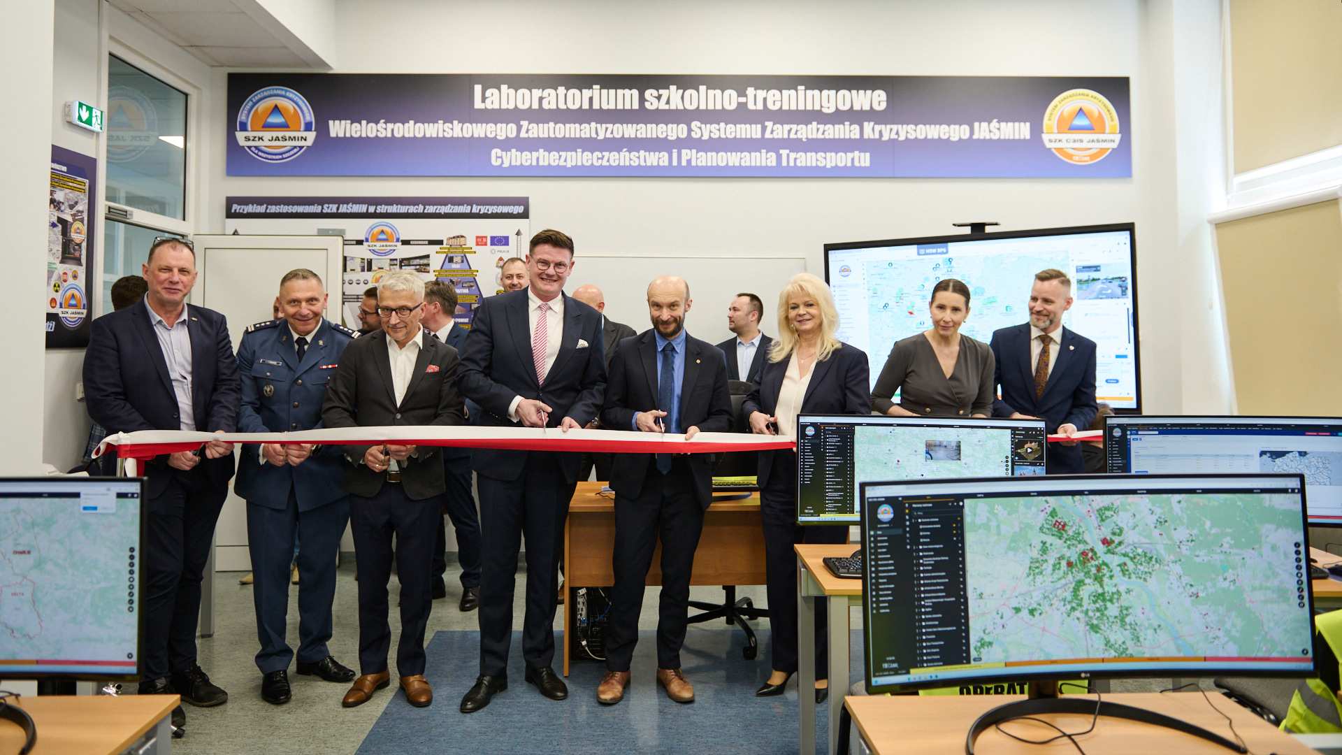 The JAŚMIN Crisis Management Laboratory at WUT is now open