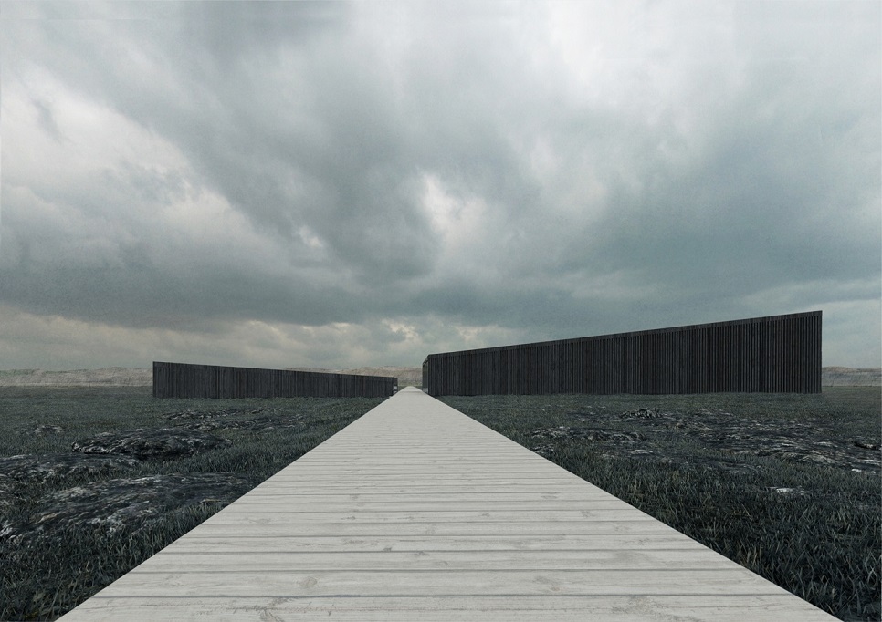 Visualization of the Grjótagjá Trail project by Maja Dziwok and Alexandra Dectot