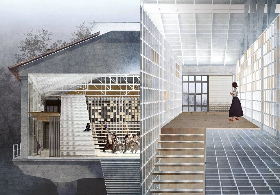 Visualization of the project The house of light