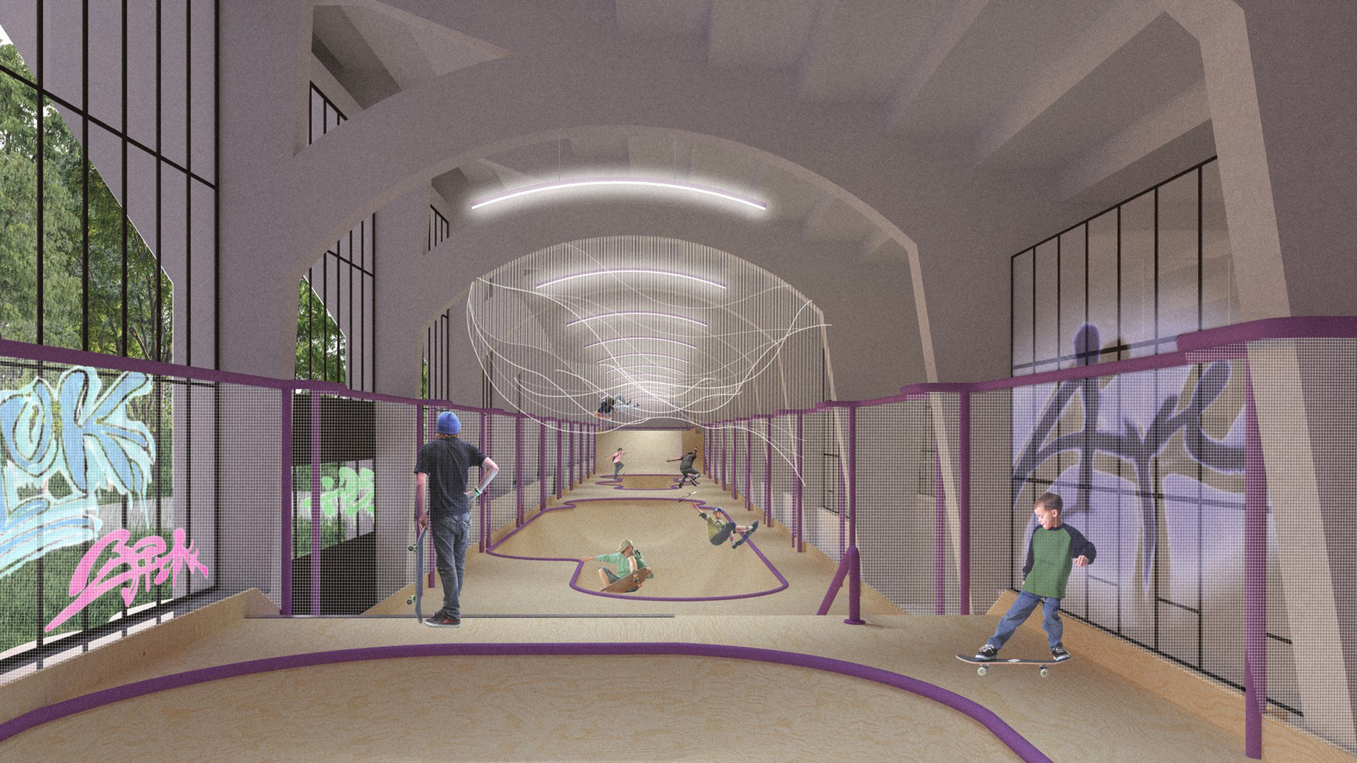 Zuzanna Bućko's project – a skatepark