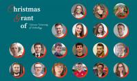 Photo of winners of Christmas Grant edition