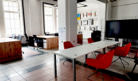 Photo of the coworking workspace at the Faculty of Architecture