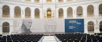 In the photo, there is the Great Hall in the WUT Main Building prepared for the inauguration of the 2025/2026 academic year