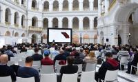 A photo of participants in the Main Hall during the E-MRS 2022 conference