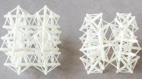 Supercells made up of eight modules – metamaterial is made of them