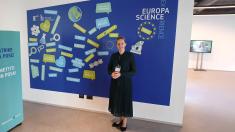 In photo: Prof. Kamila Sałasińska during her visit to the Joint Research Centre in Ispra