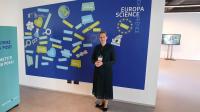 In photo: Prof. Kamila Sałasińska during her visit to the Joint Research Centre in Ispra