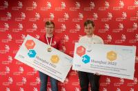 Kamil Kwiatkowski and Przemysław Rył, winners will represent Poland at the international competition WorldSkills Shanghai 2022.  