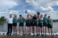 Photo of the Polish academic rowing champions in the eight