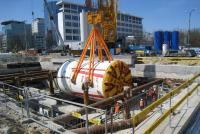 Photo of tunnel boring machine (TBM)