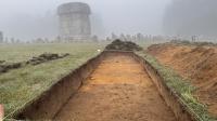 The former extermination camp in Treblinka – view of an archaeological excavation site where traces of an old road leading to the gas chambers have been recorded, photo credit: Sebastian Różycki