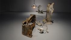 Exhibit from the Vaporeware exhibition, created by Dawid Konopka, Academy of Fine Arts in Warsaw 