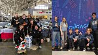 Our students at StarkHacks in the USA